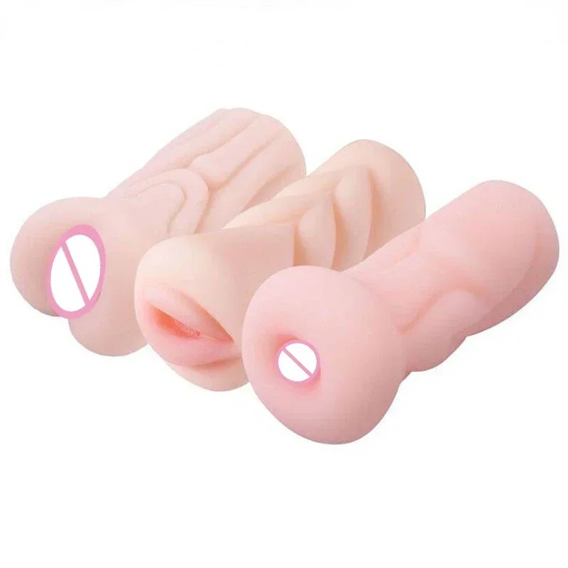 Male Masturbator Realistic Vaginal Simulator TPE Soft Realistic Design Adult Sex Toy for Men LL-220