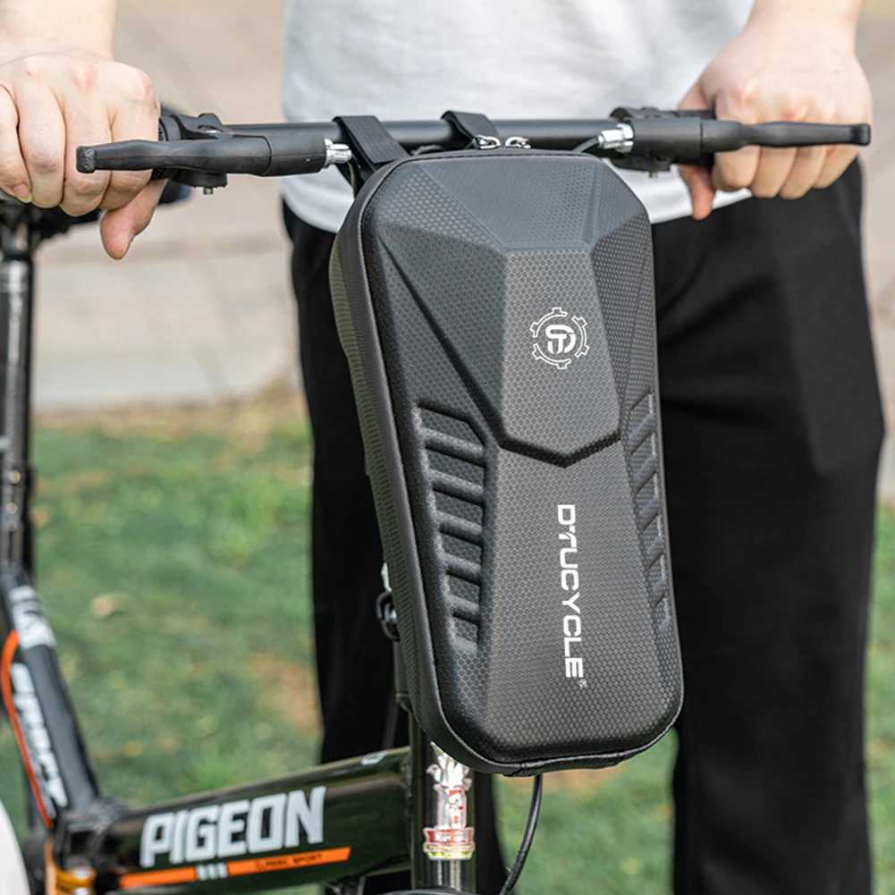 Electric Scooter Bag Storage Electric Bike Handlebar Bag Scooter Storage Bag with Large Capacity Waterproof Front Handlebar Bag H251029