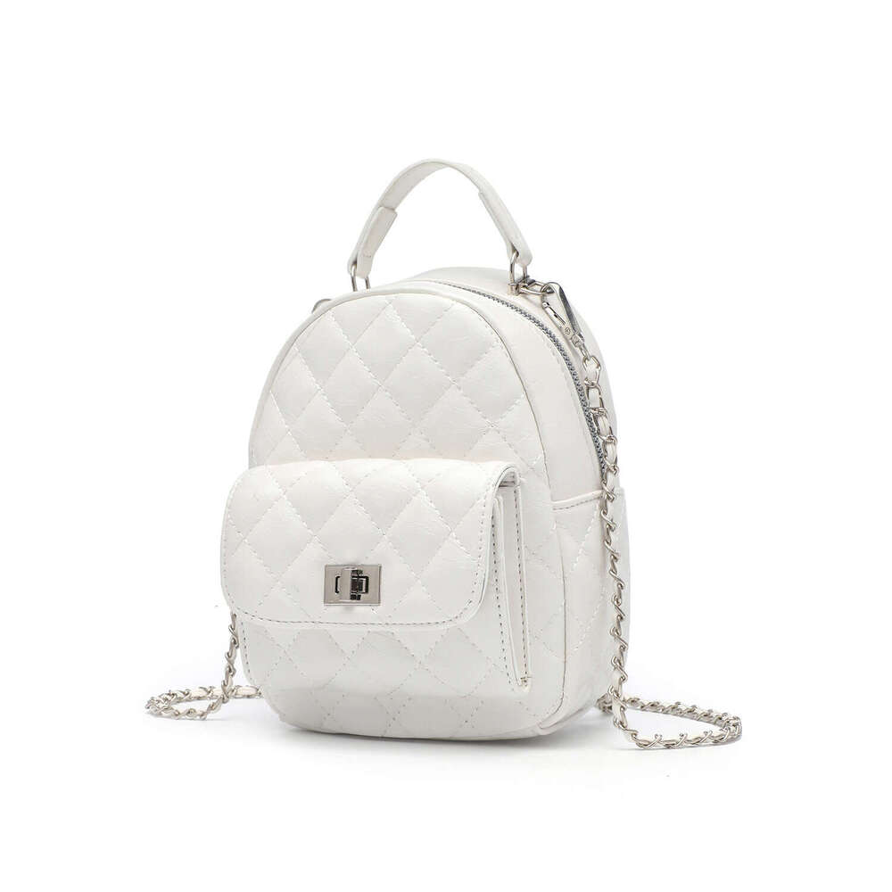 Designer bag Quilted Embroidery Handbag High-End Elegant Versatile Commuting Travel Backpack