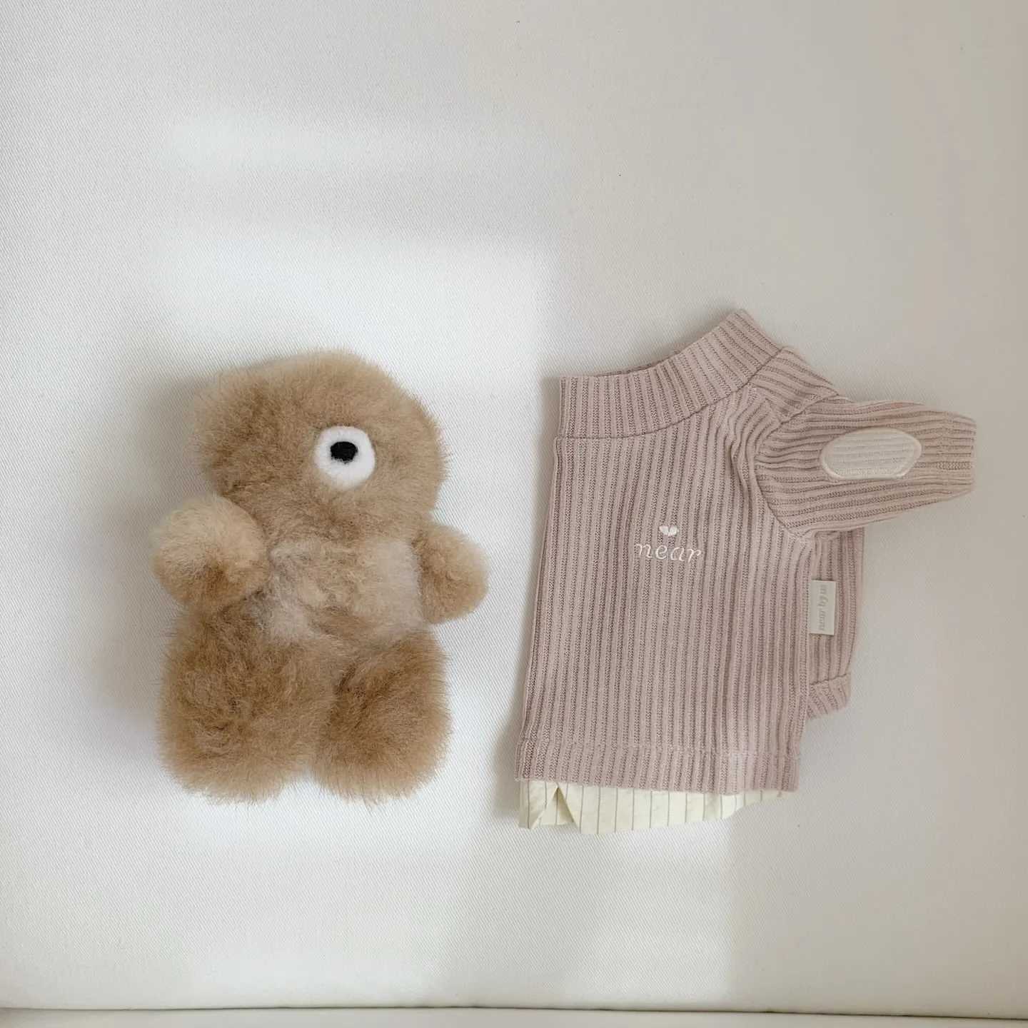 Pomeranian TwoPiece Bottoming Shirt Set Winter Warmth Clothes for Pet Dogs Yorkshire Terrier Patchwork Embroidered Vest C251030