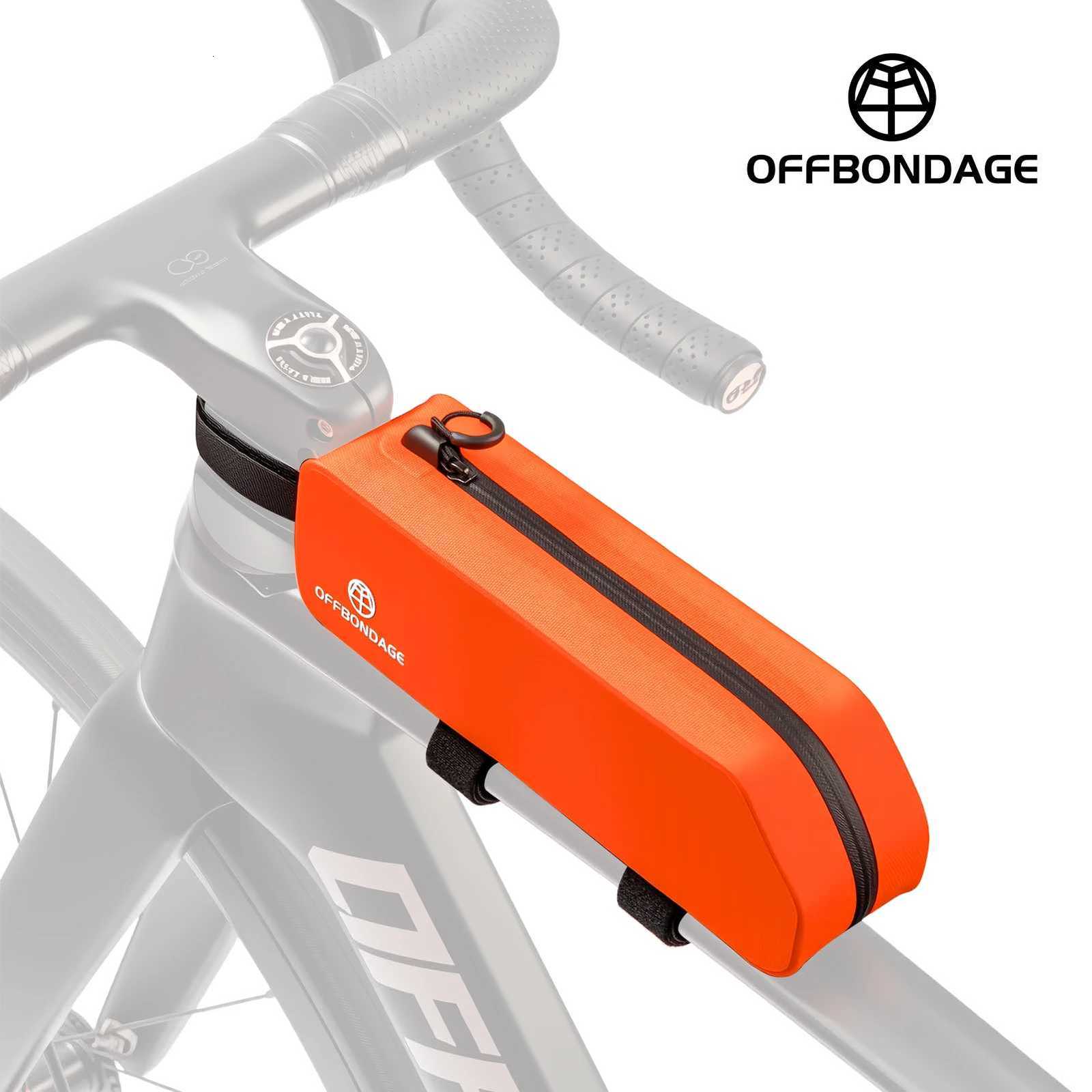 OFFBONDAGE Bicycle Bag MTB Road Bike Top Tube Bag Hard Shell Front Handlebar Bag Large Capacity Cycling Outdoor Bag H251029