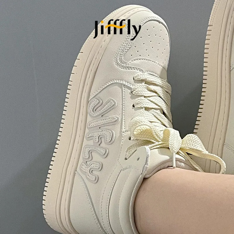 Jifffly 2025 Summer New Unisex High - Top Plimsolls Student - Trend Versatile White Couple Sports Shoes, Breathable and Comfortable