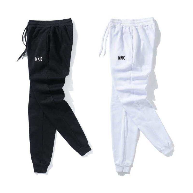 Mens Casual Brand Pants Autumn Winter Fleece Sweatpants Men Running Jogger Sports Gym Trousers Fashion letter Printed Workout Long Pants