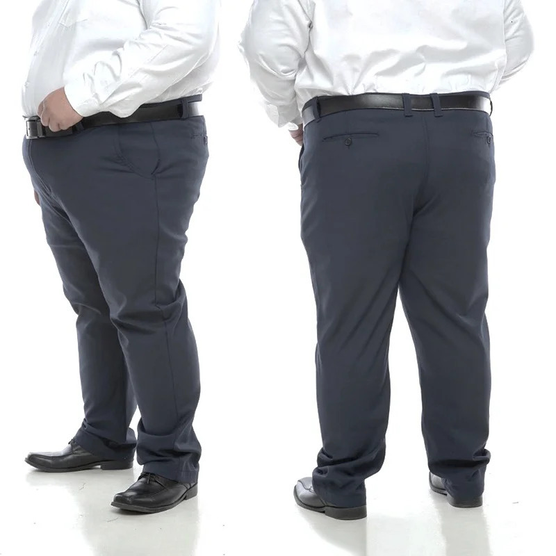 Mens Plus Size Formal Pants for Work Plus Size 48 50 52 Men Formal Suit Pants Business Casual Long Trousers 251028