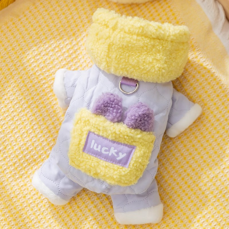 Dogs Cotton Coats for Bichon Frises, Poodles Schnauzers and Small to Medium Sized Dogs Pet Apparel for Autumn and Winter Clothes for Puppies