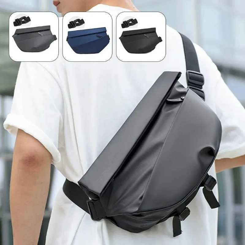 Multipurpose AntiTheft Crossbody Bags For Men Fashion Sling Chest Shoulder Bag Backpack for Travel Cycling Casual Daypack Work H251029