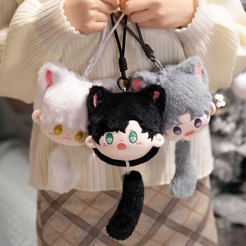 Cosplay keychain with secondary world accessories and deep space doll plush toy X250415