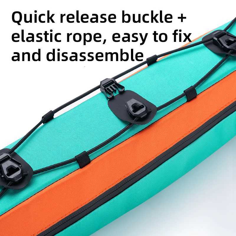 ROCKBROS Bicycle Triangle Bag Cycling Frame Front Tube Bag Pannier Extended Large Capacity Dirtresistant Bike Accessories H251029