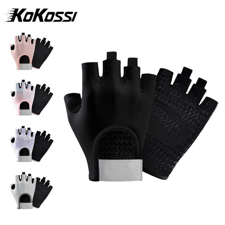 KoKossi Half Finger Sports Gloves Wearresistant Thickened Nonslip Cycling Gloves Training Exercise Fitness For Men Women J251029