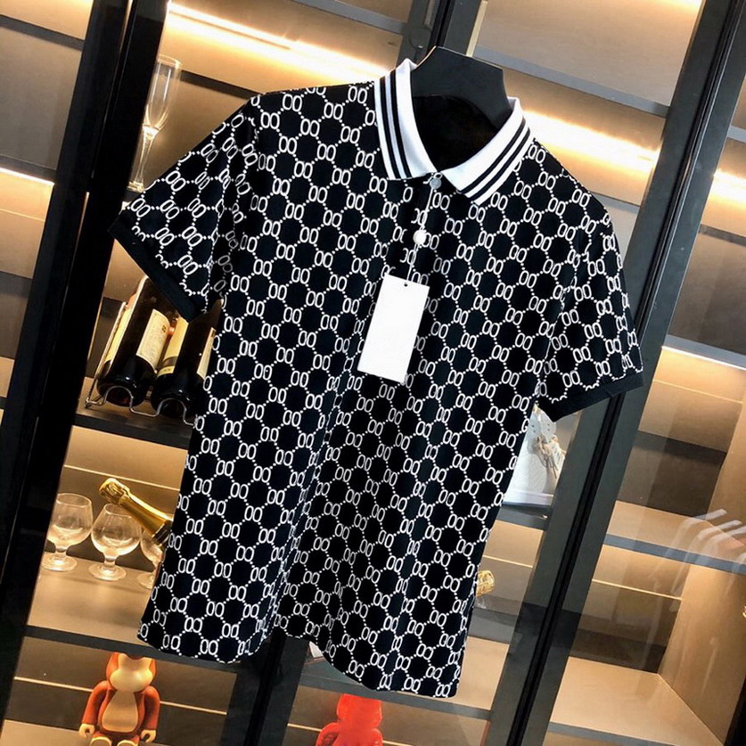 T Shirts Summer Mens Polo Shirts Designer Polos Men Casua Golf Embroidery and Letter Print Short Sleeve Shirt