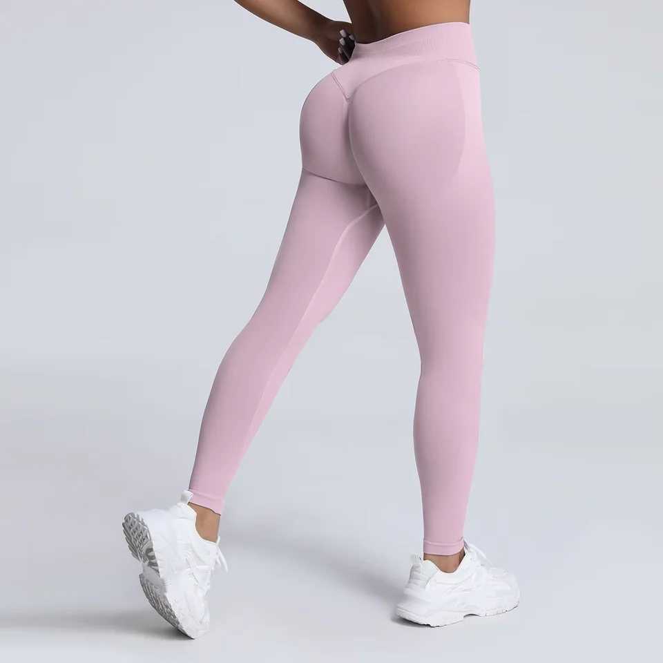 VEQKING Scrunch Butt Women Yoga Pants Seamless Sports Leggings Low Waist Gym Fitness Tights Quick Drying Fall Warm Workout Pants J251030