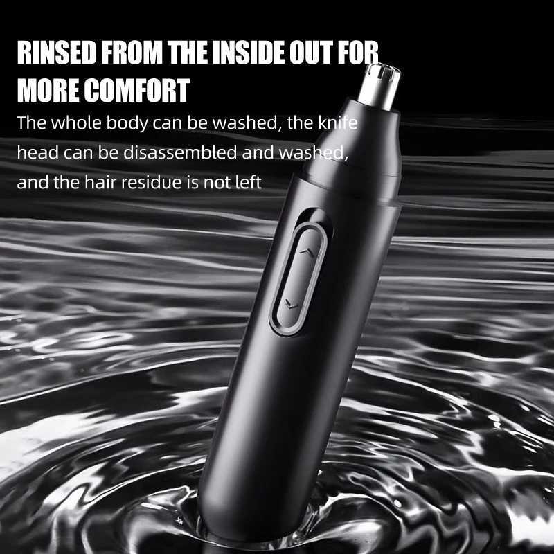 Electric nose hair trimmer is simple atmospheric and easy to store suitable for carrying around during travel M251030
