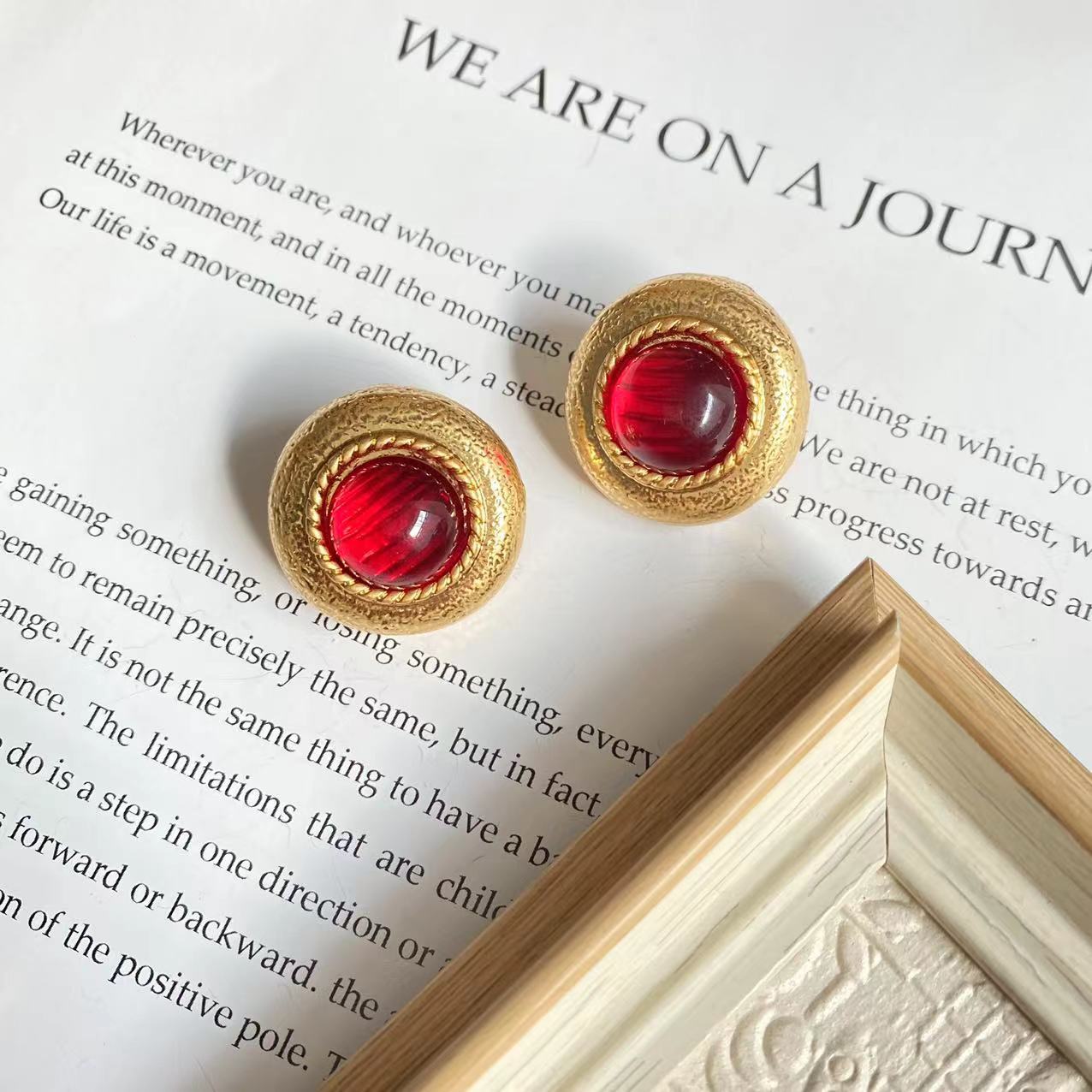 Luxury earrings Retro round earrings leopard print S925 silver needle premium minimalist gentle ear clip birthday gift to girls gold earrings