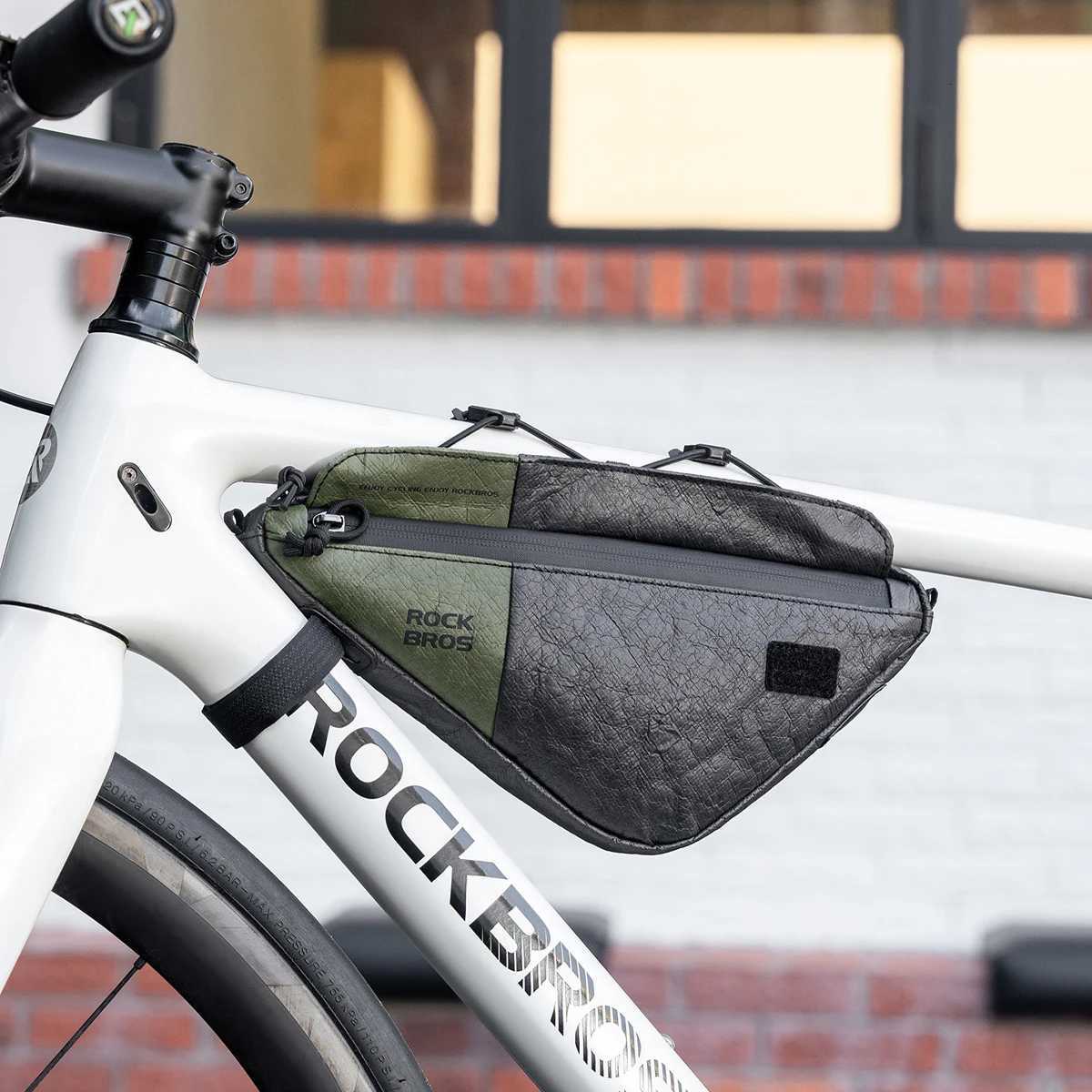 BIke Frame Bag 07L Cycling Triangle Bottom Tube Bag Wearresistant Durable Cycling Travel Storage Bag H251029