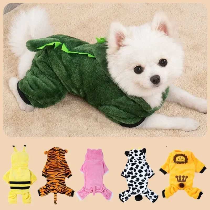 Pet Dog Clothes for Small Dogs Fleece Dog Costume Puppy Cats Chihuahua Clothing Pet Jumpsuit French Bulldog Clothes Pets Hoodies C251030