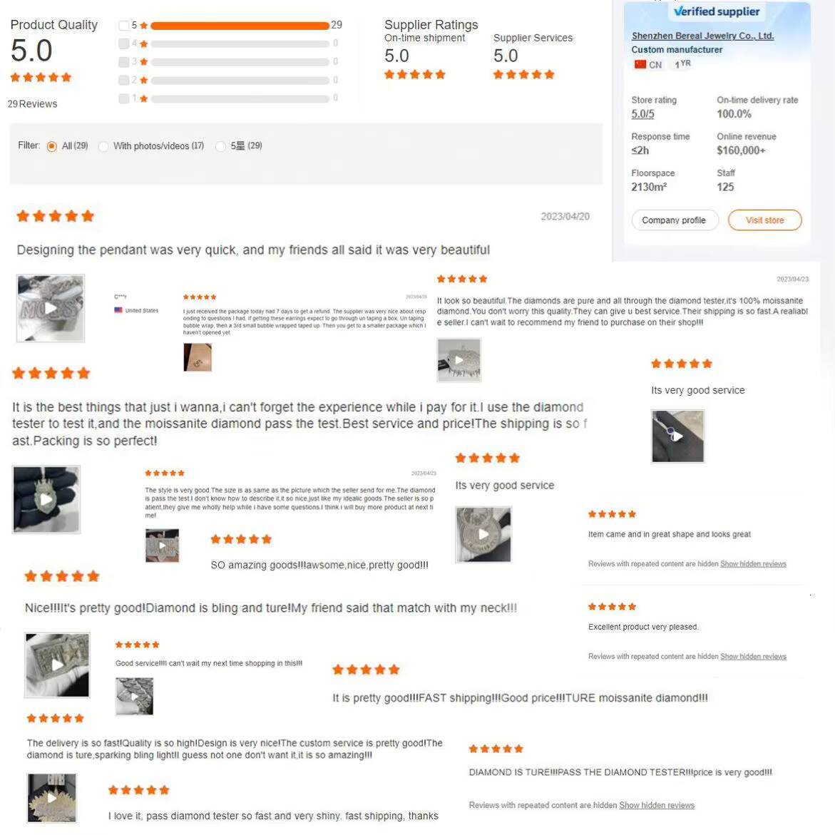 Factory Outlet 20MM 925 Silver Cuban Chain Ice Out Round Brilliant Cut Vvs Moissanite Cuban Link Necklace for Men Women