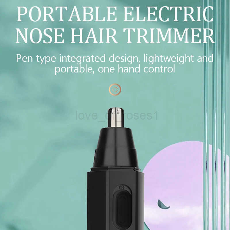 Painless Electric Nasal hair Trimmer Usb Rechargeable Beard Nasal Ear Hair Trimmer Available for both men women Z251030