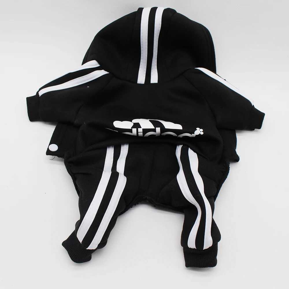 Winter Clothes for Small Dogs Sport Dog Hoodie Fleece Overalls for Small Breeds Dogs Letters Puppy Sweatshirt Dog Jumpsuit C251030