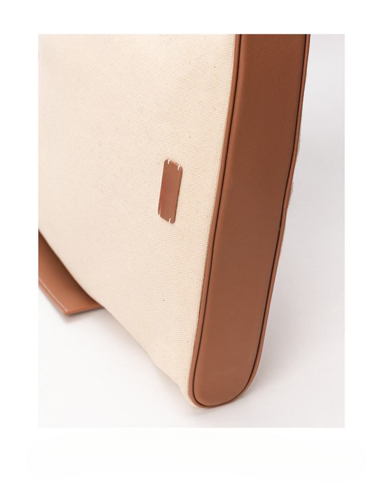 Designer bag canvas hanging ear handbag large capacity designer new shoulder bag