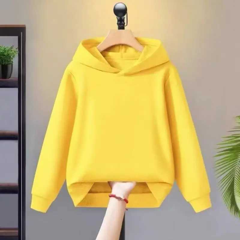 Solid Color Kids Clothing Hooded Sweatshirt for 312Yearold Girls and Boys Casual Sports Hooded Sweatshirt Top FashionableT251030