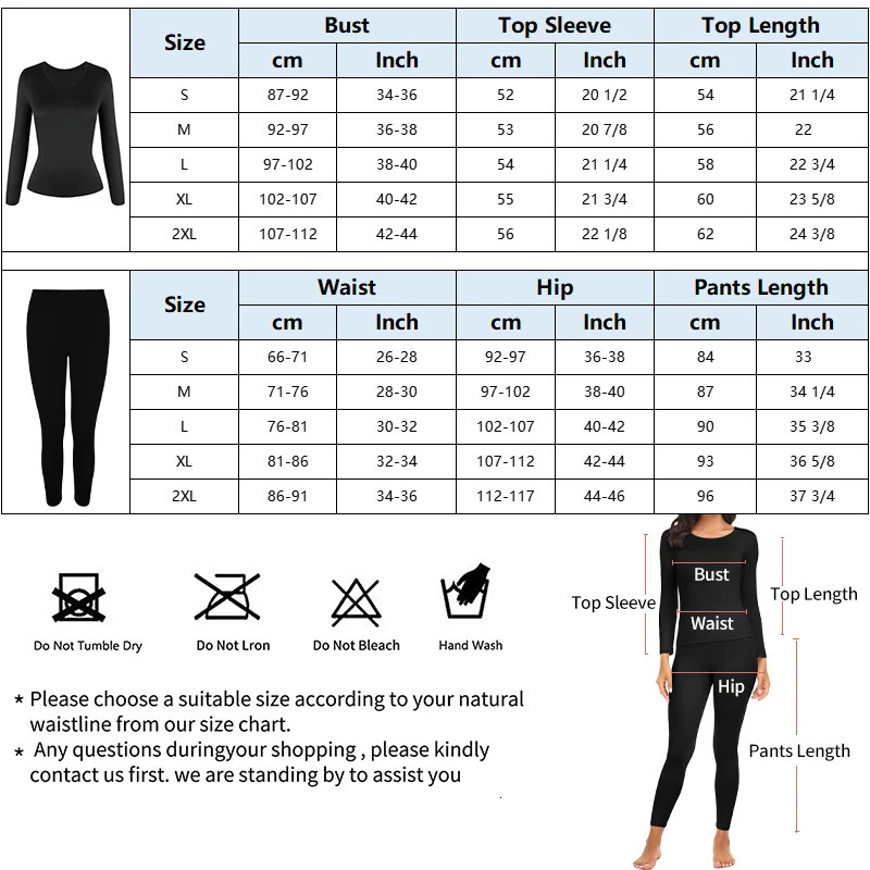 2 Piece Thermal Underwear Set for Women Long Johns Soft Base Layer Keep Warm Top Bottom for Winter Round Neck Lingerie Underwear 251030