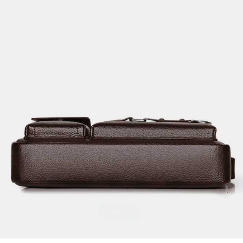 2024 New Men Shoder Bag for 104 Ipad PU Leather Business Handbags Men Messenger Bags Fi Man Crossbody Bag Y251011