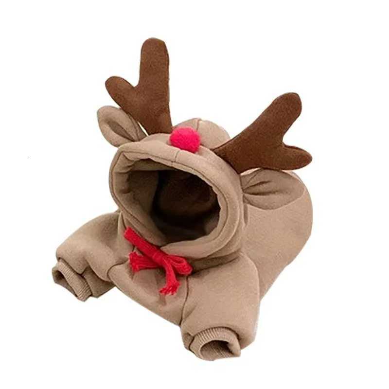 Utumn Winter Pet Cat Sweatshirt Warm Fleece Cosplay Animal Hoodies for Small Dogs Funny York Halloween Kitten Clothing C251030