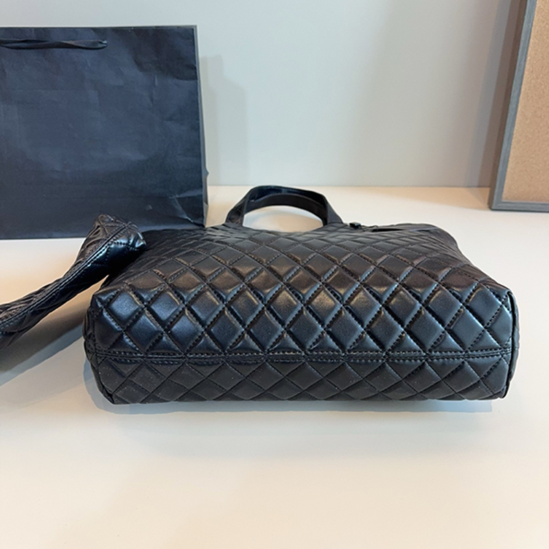 Designer bags Retro Tote Fashionable Commuter Classic Diamond-Patterned Combination Women's Single-Shoulder Bag, High-End Handbag, Practical Cros