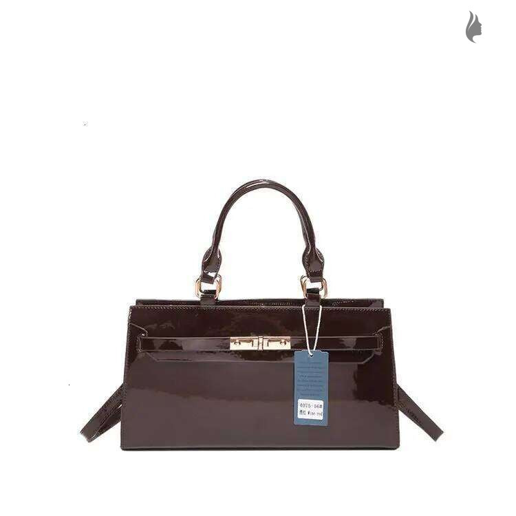 Luxury Handbag Designer Textured Messenger Purse Women S Patent Leather Shoulder Bag Versatile For Tail Parties Travel Shopping Handbag