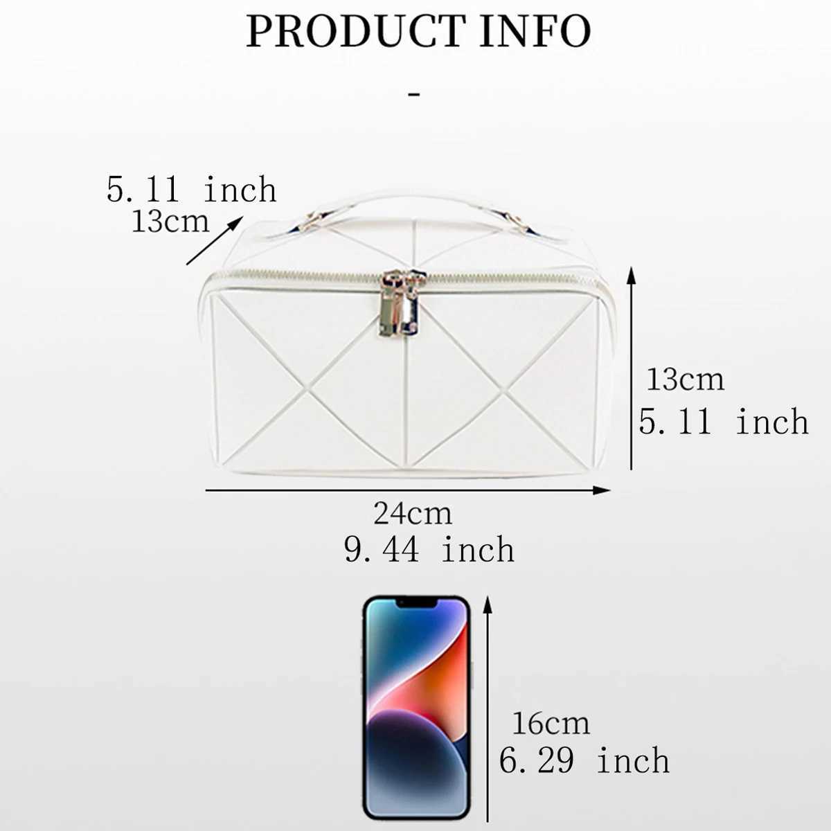 Womens Folding Makeup Bag Accordion Pillow Cosmetic Bag Large Capacity Portable Handbag Storage Bag Ladies Storage Bag Cosmeti J251115