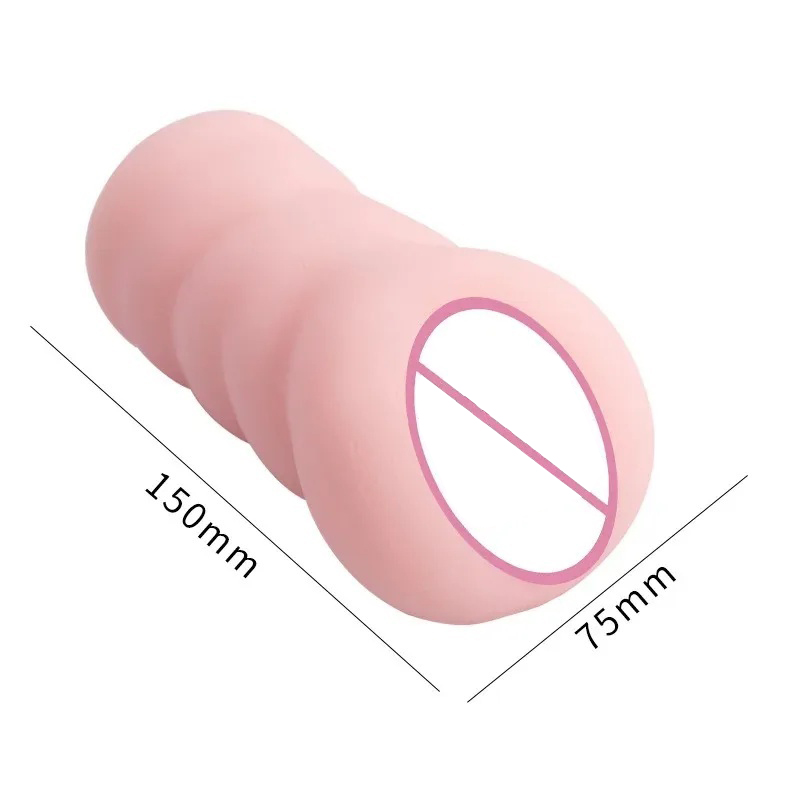 Genuine Chinese-Style Male Masturbator: Realistic Orgasm & Ejaculation Simulation, Penis Training Device, Soft Silicone Vaginal Fleshlight Masturbator