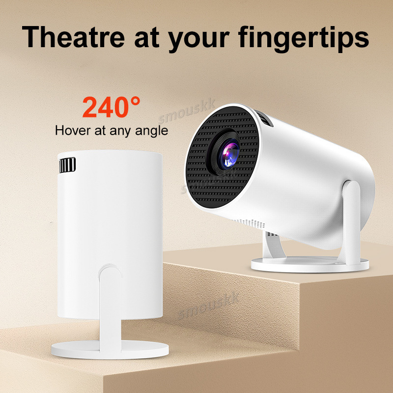 HY300mini Wireless Projector Screen Mirroring Projector 1080P Full HD Home Theater Cylindrical Projector Y20