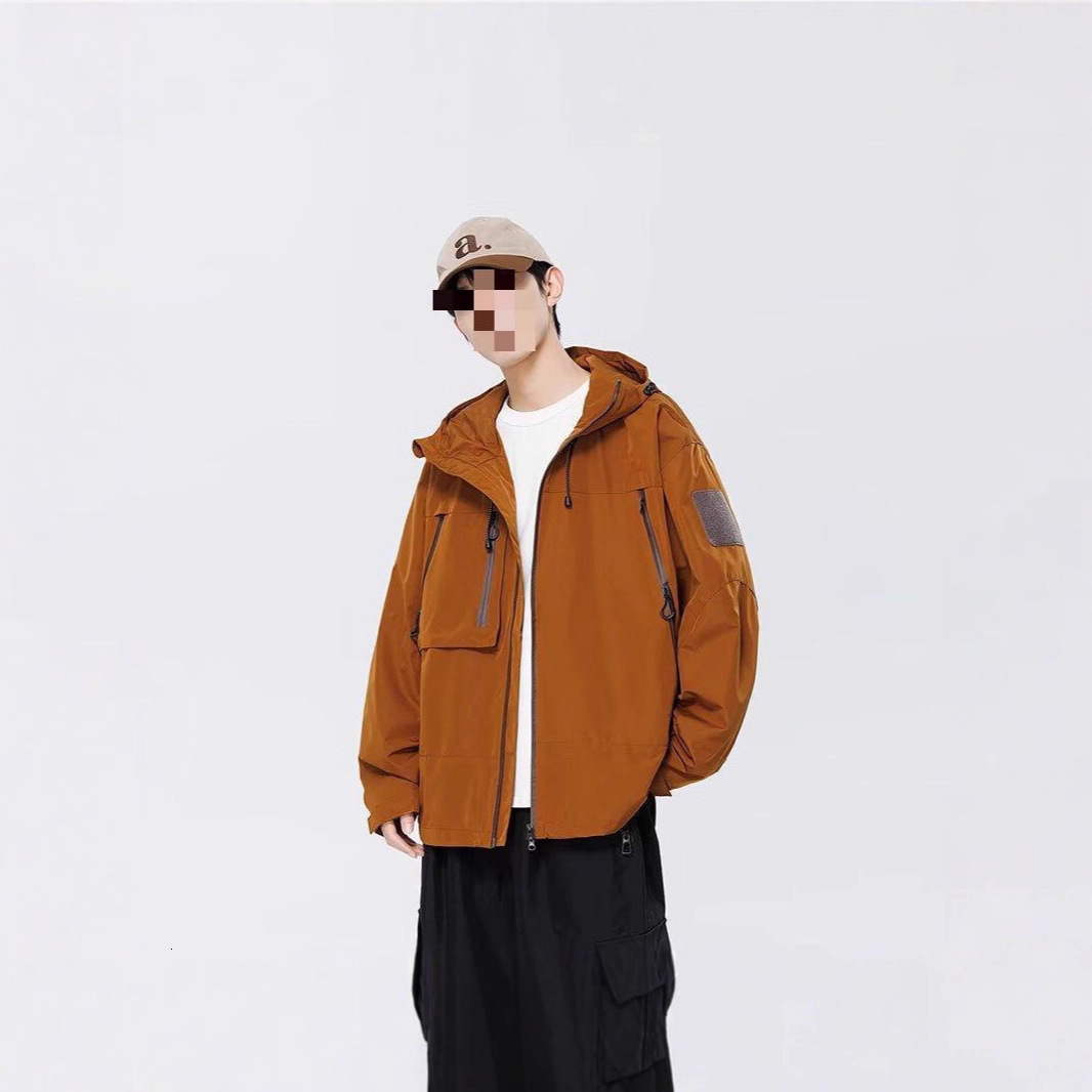 Outdoor Jacket 2025 Autumn Winter New Trendy Brand Men Loose Workwear Windproof Waterproof Jacket Designer Coat Couple Coat