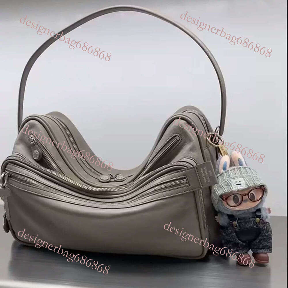 designer bag tote bag New Motorcycle Zipper Bag American Style Internet Celebrity