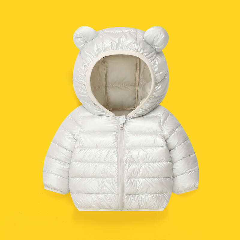 Jacket Spring Autumn Winter New Solid Coat Boys and Girls Candy Color Cute Stylish Children's Cotton Clothing