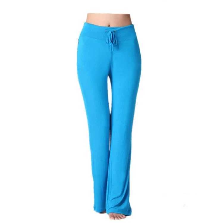 2025 New Womens Hip lifting flared pants high waisted yoga fitness pants sports micro flared yoga pants wide leg pants S3XL J251030
