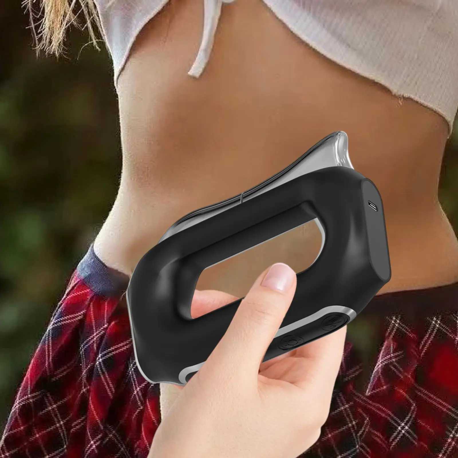 Fascia Massager 2 Levels Adjustable Portable Electric USB Heating Muscle Massager Muscle Relaxing for Legs Neck Thighs Arms Hip J251030