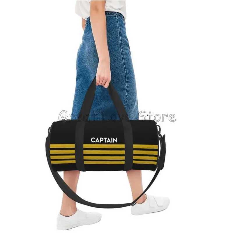 Airplane Aviation Pilot Travel Duffel Bag Portable Weekender Overnight Bags Waterproof Carry Luggage Bag for Sport Gym Yoga H251029