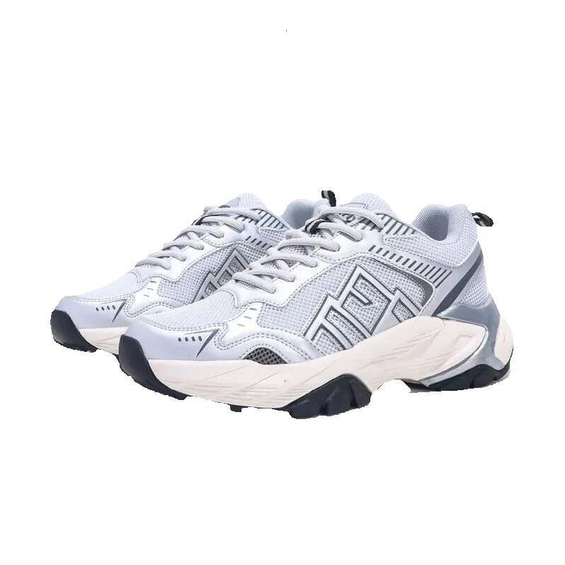 Jifffly 2025 Summer New Men's and Women's Sier Dad Sneakers Versatile Thick-Soled Height-Increasing Sports Shoes Breathable Non-Slip