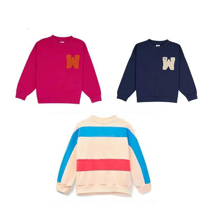 2025 SS New kids Sweatshirts For Boys Girls Cute Print Sweaters Child Cotton Outwear tops clothingT251030