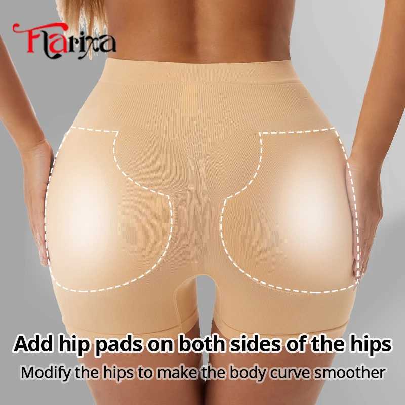Flarixa Butt Lifter Shaper Panties With Removable Pads Women Hip Dips Shapewear Shorts Hip Enhancer Underwear Body Shaper L251030