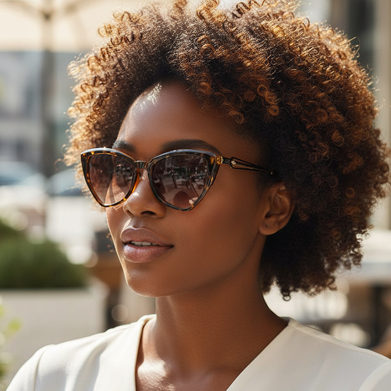 2025 Sophisticated Cat Eye Sunglasses Women Minimalist Luxury For Urban Exploration