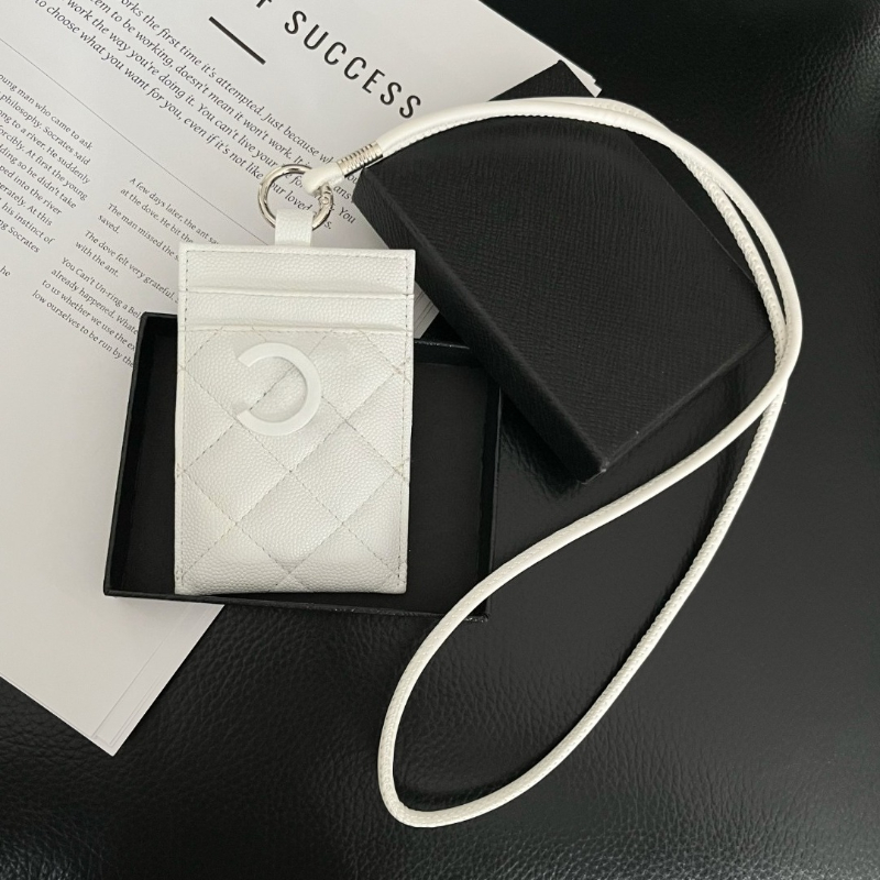 stampup Fashion Designers Keychain Id Holder Lanyards Luxury Work Badge High-quality Leather ID Tag with Detachable Lanyard Variety Couple Gift