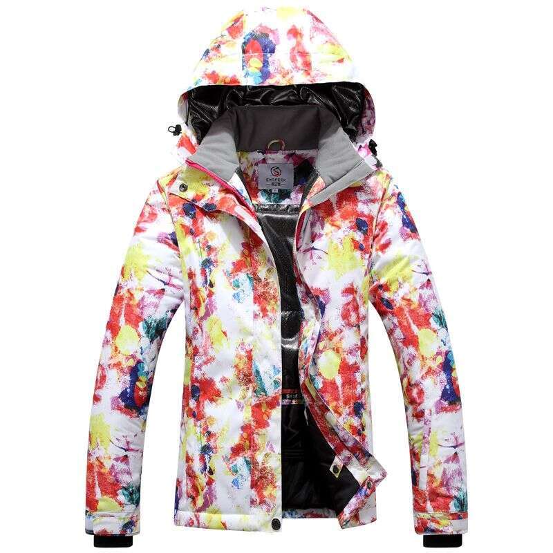 Double Board Snowboard Ski Suit For Women, Thickened With Cotton, Women's Snow Country Harbin Warm Northeast Travel Gear