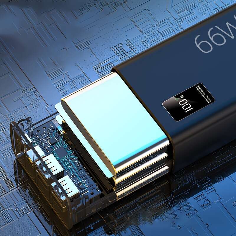 Famous Brand Mah Capacity Bank Mobile Phone Charger W Fast Charging Port Large Slot USB TYPE C Pack Suitable For Various Models Of Phones