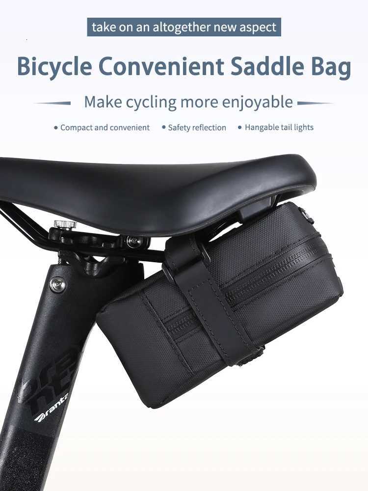 ESLNF Bicycle Bag Saddle Bag Waterproof Large Capacity Tail Rear Cycling Rear Seat Mtb Road Bicycle Storage Bag Bike Accessories H251029