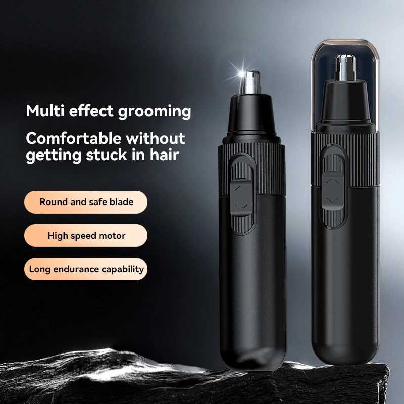 2025 New Unisex Nose Hair Trimmer Painless Waterproof IPX7 EarBrow Groomer USB Rechargeable Portable Facial Hair Remover Tool M251030