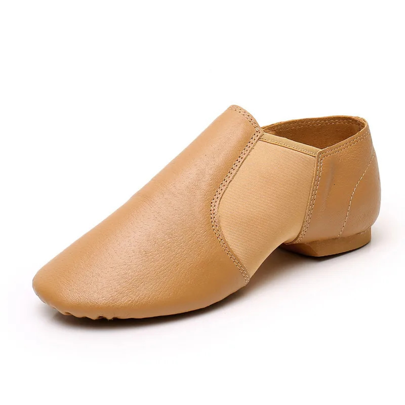Genuine Leather Jazz Dance Shoes Children Shoes for Men and Women Salsa Dance Neo Arch Slip on Jazz Shoes Ballet Belly 251023ww1