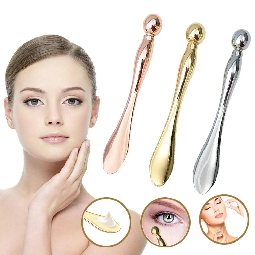 Sleep Eye Massager Mask Spoon DIY Dark Circles Eye Cream Scooping Massage Stick Beauty ToolAntiAging Soothing Eye Fatigue 251027