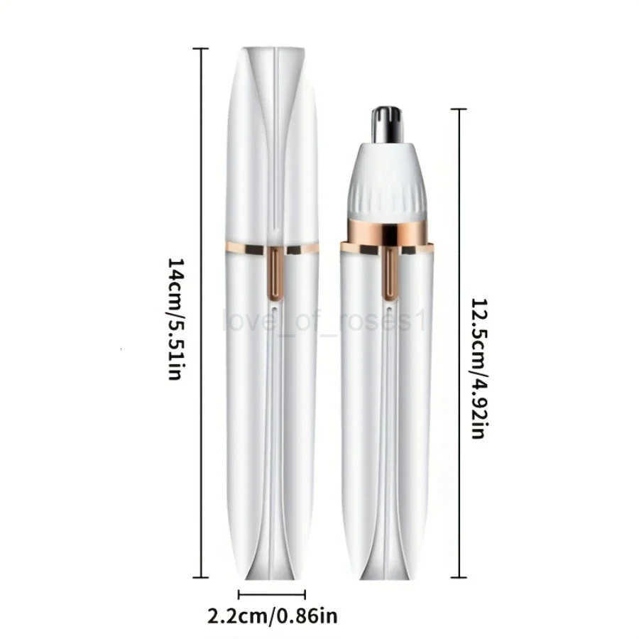 4 In 1 Electric Razor for Women Full Body Shaving Facial Epilator Shaver Eyebrow Trimmer Nose Bikini Line Electric Hair Remover Z251030